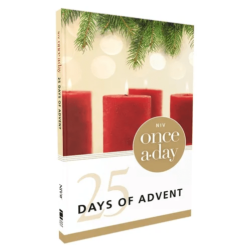 Niv, Once - A - Day 25 Days of Advent Devotional, Paperback - Paperback - iShook Books