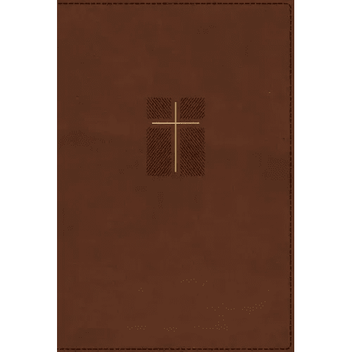 Niv, Quest Study Bible, Leathersoft, Brown, Indexed, Comfort Print: The Only Q and A Study Bible - Imitation Leather - iShook Books