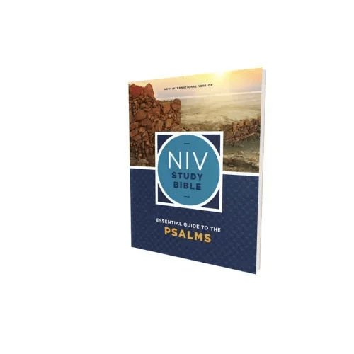 NIV Study Bible Essential Guide to Psalms, Paperback, Red Letter, Comfort Print Softcover - Paperback - iShook Books