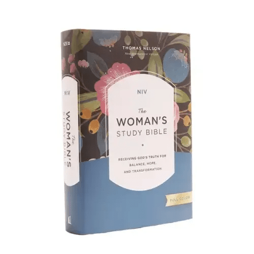 NIV, the Woman's Study Bible, Hardcover, Full - Color: Receiving God's Truth for Balance, Hope, and Transformation - Hardcover - iShook Books