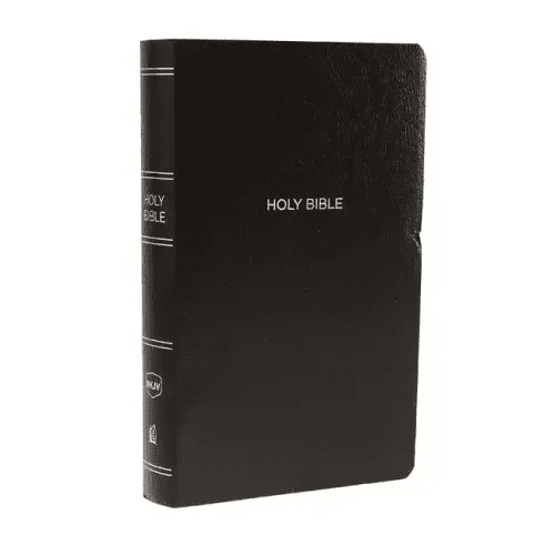 NKJV, Gift and Award Bible, Leather - Look, Black, Red Letter Edition - Imitation Leather - iShook Books