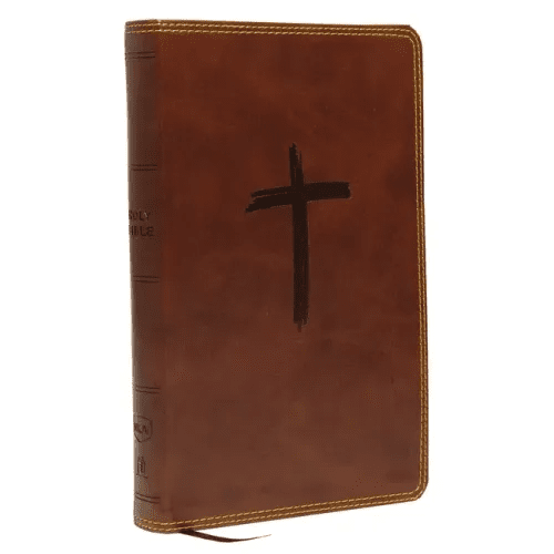 Nkjv, Holy Bible for Kids, Leathersoft, Brown, Comfort Print: Holy Bible, New King James Version - Imitation Leather - iShook Books