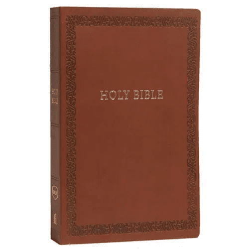 NKJV, Holy Bible, Soft Touch Edition, Imitation Leather, Brown, Comfort Print - Imitation Leather - iShook Books