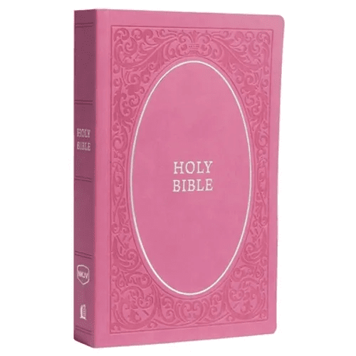 NKJV, Holy Bible, Soft Touch Edition, Imitation Leather, Pink, Comfort Print - Imitation Leather - iShook Books