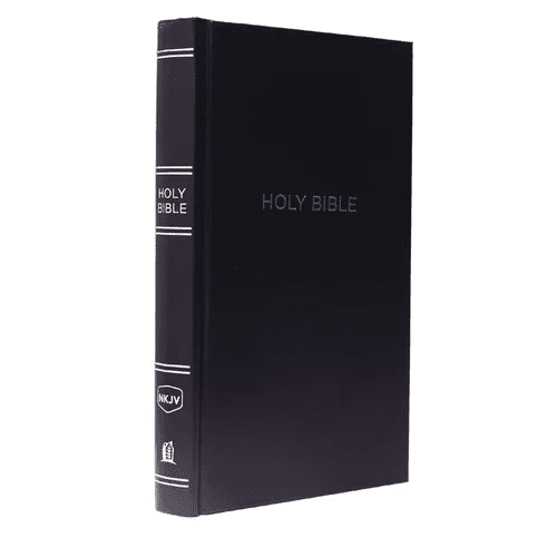 NKJV, Pew Bible, Hardcover, Blue, Red Letter Edition - Hardcover - iShook Books