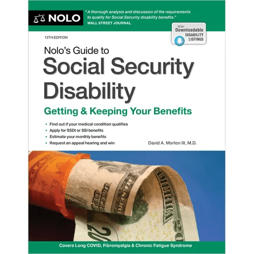 Nolo's Guide to Social Security Disability: Getting & Keeping Your Benefits - Paperback - iShook Books