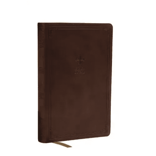 Nrsv, Catholic Bible, Gift Edition, Leathersoft, Brown, Comfort Print: Holy Bible - Imitation Leather - iShook Books