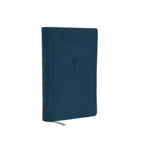 Nrsv, Catholic Bible, Gift Edition, Leathersoft, Teal, Comfort Print: Holy Bible - Imitation Leather - iShook Books