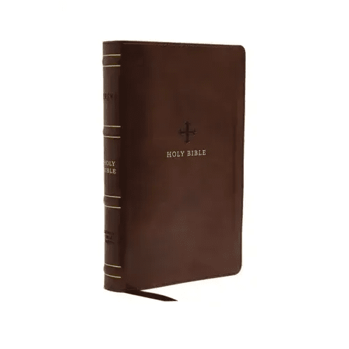 Nrsv, Catholic Bible, Standard Personal Size, Leathersoft, Brown, Comfort Print: Holy Bible - Imitation Leather - iShook Books