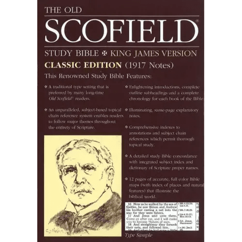 Old Scofield Study Bible - KJV - Classic - Bonded Leather - iShook Books