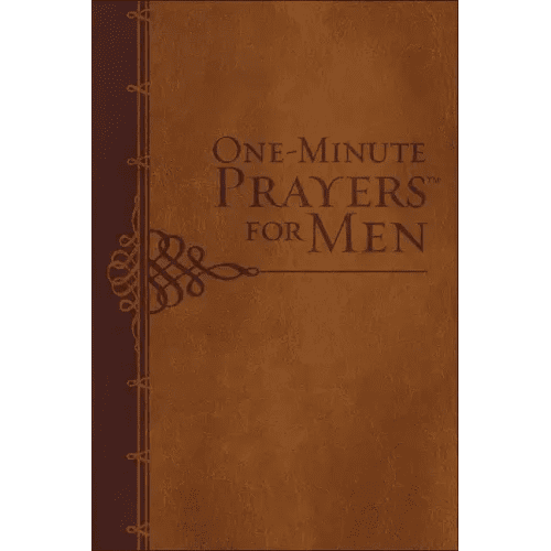 One - Minute Prayers for Men (Milano Softone) - Hardcover - iShook Books