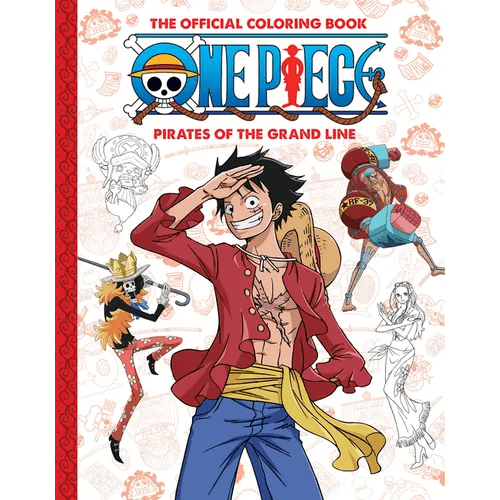One Piece: Official Crew Coloring Collection: Pirates of the Grand Line - Paperback - iShook Books