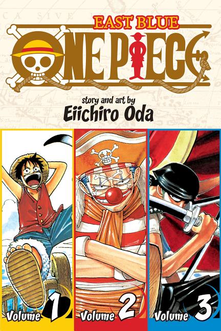 One Piece (Omnibus Edition), Vol. 1: Includes Vols. 1, 2 & 3 - iShook Books