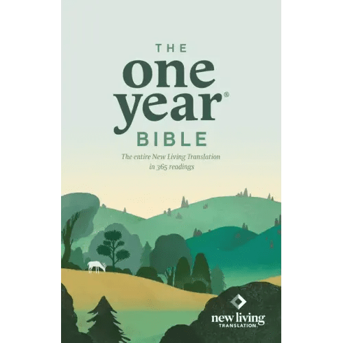 One Year Bible - NLT - Paperback - iShook Books
