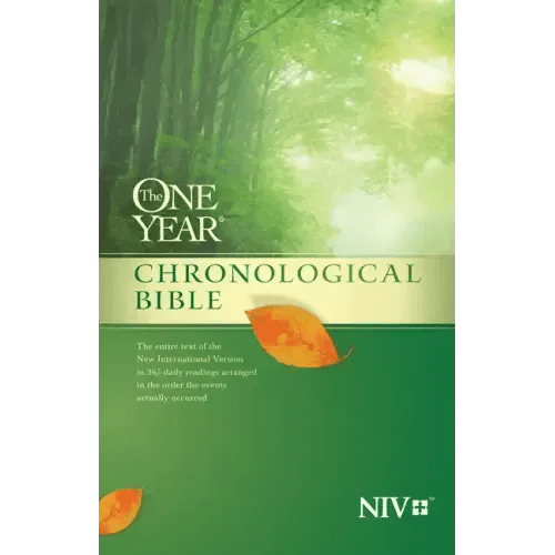 One Year Chronological Bible - NIV - Paperback - iShook Books
