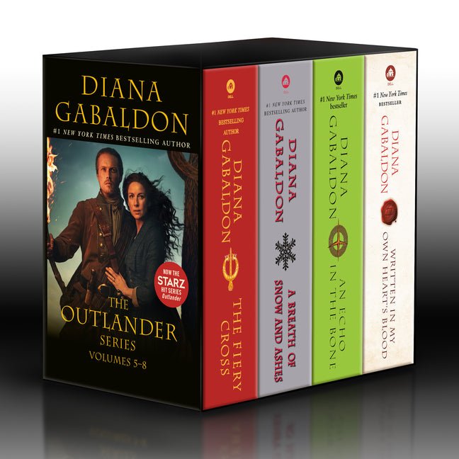 Outlander Volumes 5-8 (4-Book Boxed Set): The Fiery Cross, a Breath of Snow and Ashes, an Echo in the Bone, Written in My Own Heart's Blood - iShook Books