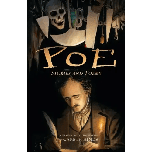 Poe: Stories and Poems: A Graphic Novel; Illustrated by Gareth Hinds - Paperback - iShook Books
