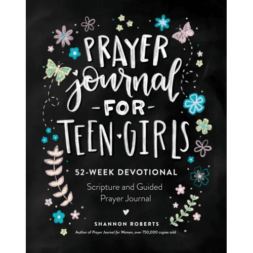 Prayer Journal for Teen Girls: 52 - Week Scripture, Devotional, & Guided Prayer Journal - Paperback - iShook Books