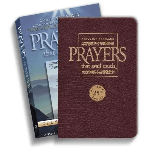 Prayers That Avail Much 25th Anniversary Commemorative Burgundy Leather: Three Bestselling Works in One Volume - Leather - iShook Books