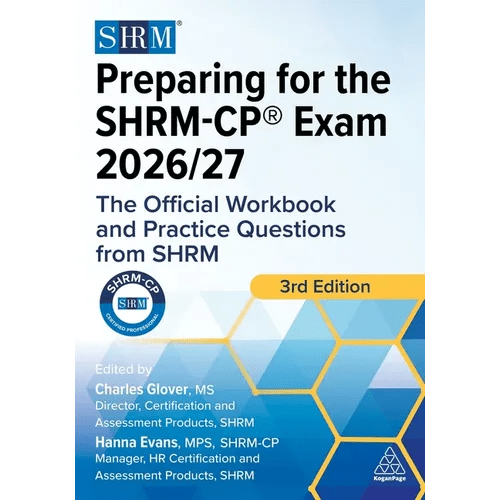 Preparing for the Shrm-Cp(r) Exam 2026/27: The Official Workbook and Practice Questions from Shrm - Paperback - iShook Books