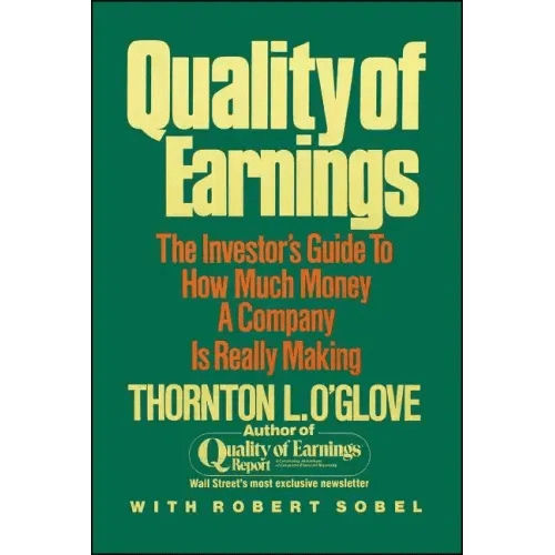 Quality of Earnings - Paperback - iShook Books