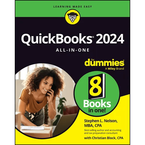 QuickBooks 2024 All - In - One for Dummies - Paperback - iShook Books