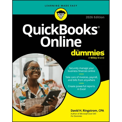 QuickBooks Online for Dummies, 2026 Edition - Paperback - iShook Books