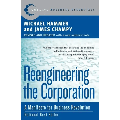 Reengineering the Corporation: A Manifesto for Business Revolution - Paperback - iShook Books