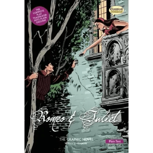 Romeo and Juliet the Graphic Novel: Plain Text - Paperback - iShook Books