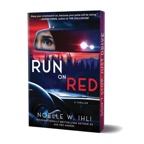 Run on Red: Deluxe Stenciled Edges - Paperback - iShook Books
