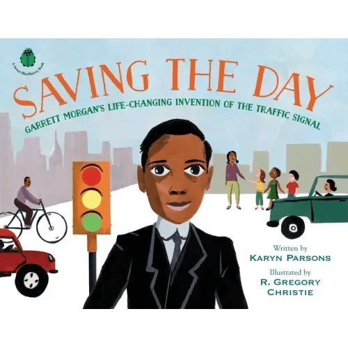 Saving the Day: Garrett Morgan's Life - Changing Invention of the Traffic Signal - Hardcover - iShook Books