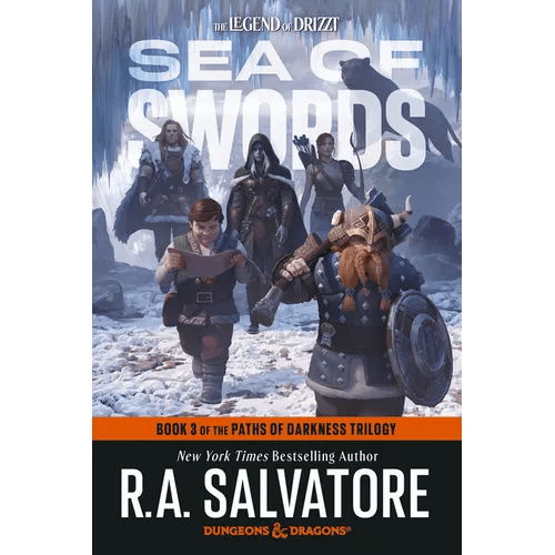 Sea of Swords: Dungeons & Dragons: Book 3 of the Paths of Darkness Trilogy - Paperback - iShook Books