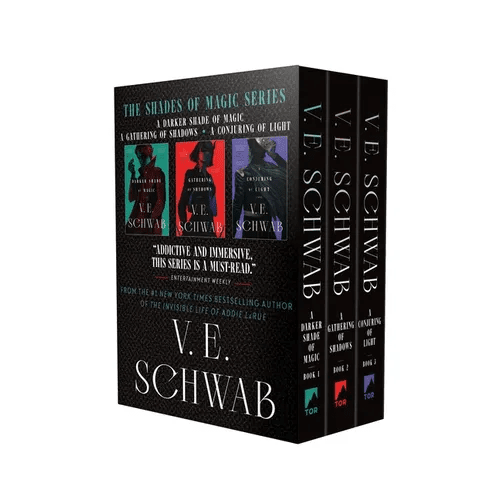 Shades of Magic Trilogy Boxed Set: A Darker Shade of Magic, a Gathering of Shadows, a Conjuring of Light - Boxed Set - iShook Books