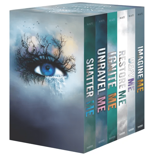 Shatter Me Series 6 - Book Box Set: Shatter Me, Unravel Me, Ignite Me, Restore Me, Defy Me, Imagine Me - Paperback - iShook Books