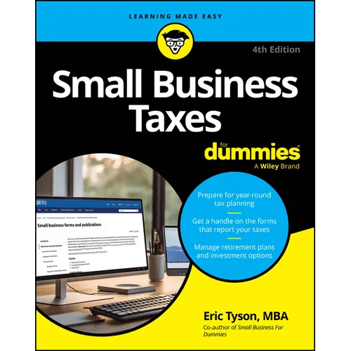 Small Business Taxes for Dummies - Paperback - iShook Books
