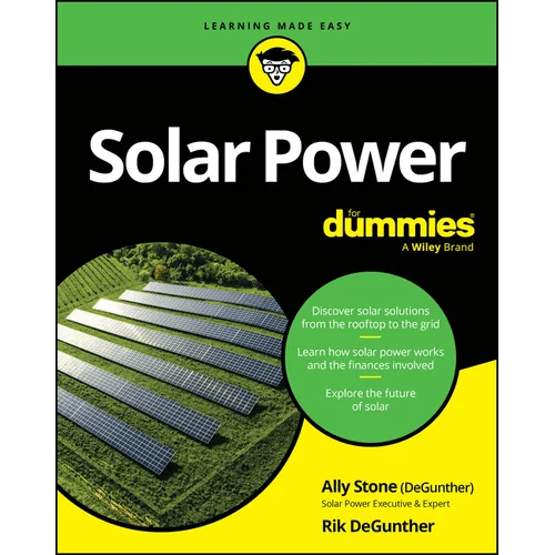 Solar Power for Dummies - Paperback - iShook Books