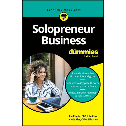 Solopreneur Business for Dummies - Paperback - iShook Books