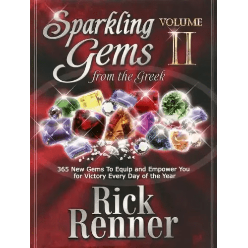 Sparkling Gems from the Greek Volume 2: 365 New Gems to Equip and Empower You for Victory Every Day of the Year - Hardcover - iShook Books