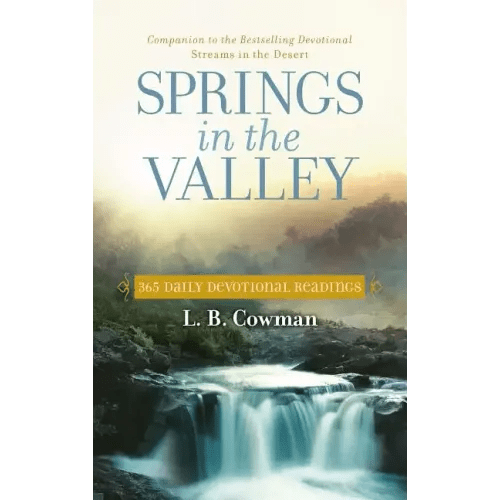 Springs in the Valley: 365 Daily Devotional Readings - Paperback - iShook Books