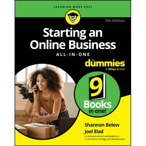 Starting an Online Business All - In - One for Dummies - Paperback - iShook Books