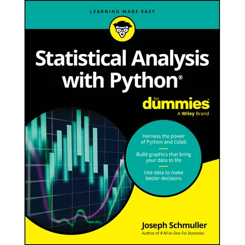 Statistical Analysis with Python for Dummies - Paperback - iShook Books