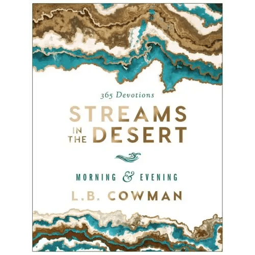 Streams in the Desert Morning and Evening: 365-Day Devotional - Hardcover - iShook Books