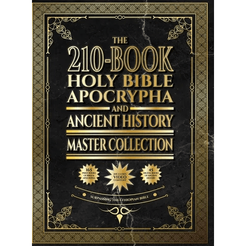 The 210 - Book Holy Bible, Apocrypha, and Ancient History Master Collection: Surpassing the Ethiopian Bible - Hardcover - iShook Books