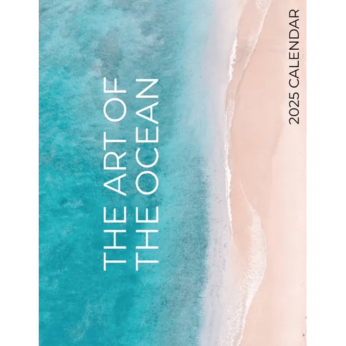 The Art of the Ocean 2025 Calendar: 2025 Calendar - Paperback - iShook Books