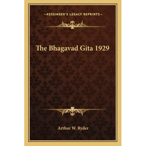 The Bhagavad Gita 1929 - Paperback - iShook Books