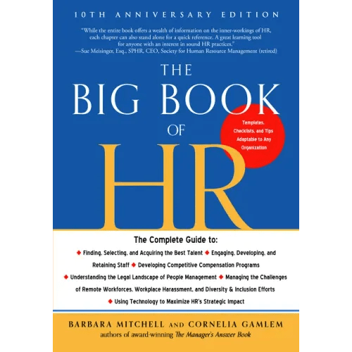 The Big Book of Hr, 10th Anniversary Edition - Paperback - iShook Books