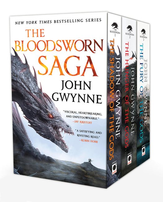 The Bloodsworn Saga Boxed Set: The Shadow of the Gods, the Hunger of the Gods, the Fury of the Gods - iShook Books