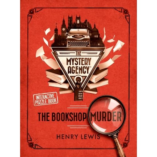 The Bookshop Murder: A Mystery Agency Puzzle Book - Hardcover - iShook Books