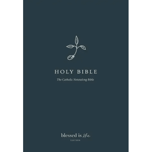 The Catholic Notetaking Bible: Blessed Is She Edition (Nabre) - Hardcover - iShook Books