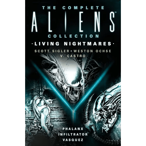The Complete Aliens Collection: Living Nightmares (Phalanx, Infiltrator, Vasquez) - Paperback - iShook Books